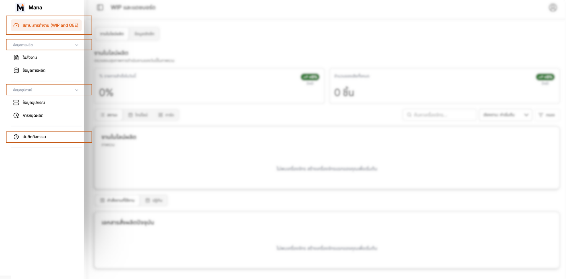 System Overview - Main Menu Control Bar
